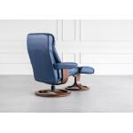 Magic Leather Recliner with Ottoman - Image 4