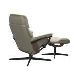 Stressless® Ruby (L) Cross Base Recliner with Ottoman - Image 4