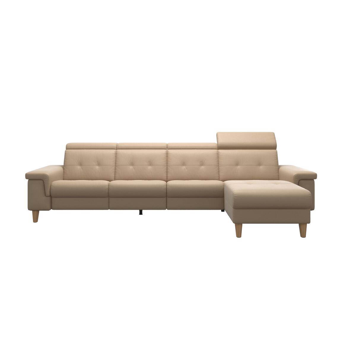 f1f8c83f4a9e5d2346a824fca8d71f19 Stressless® Anna A2 3 seater PMM with Long Seat (M) Manual - Image 1