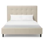 Bedroom Ridge Queen Bed w/Rails, Footboard & Slats (Q2, QR, QW) 77131-Q2/QR/QW