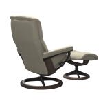 Stressless® Mayfair (S) Signature Base Recliner with Ottoman - Image 4