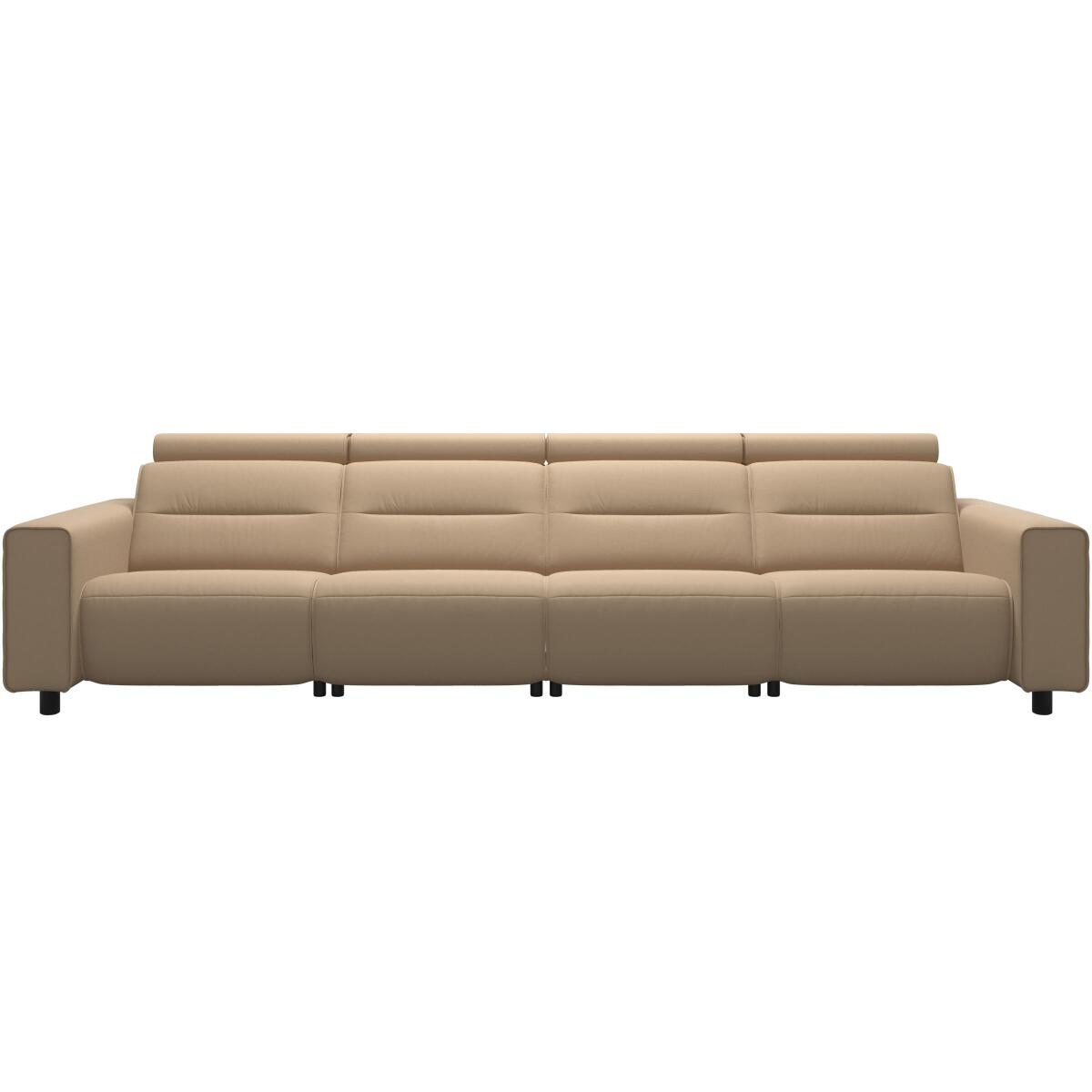 fc8c29bc33b96890d2f21a672d770e91 Stressless® Emily Wide arm 4 seater with 2 Power, PDDP - Image 1