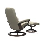 Stressless® Consul (S) Signature Base Recliner with Ottoman - Image 4