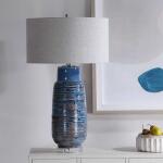 Magellan Table Lamp, Blue - Image 2