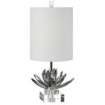 Silver Lotus Accent Lamp - Image 2