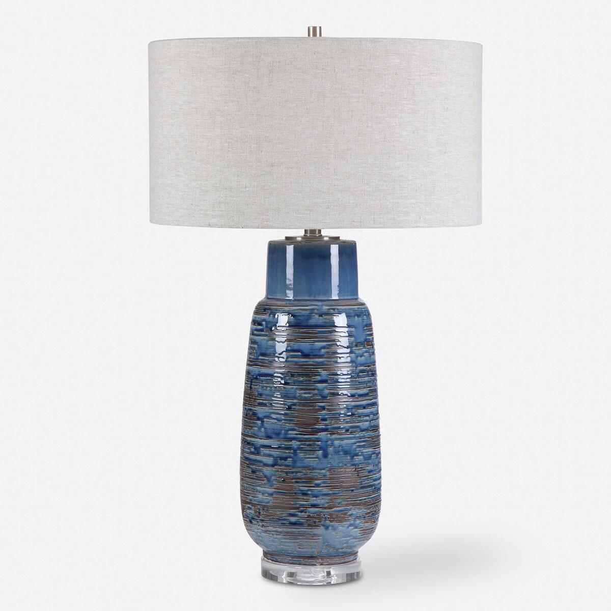 Magellan Table Lamp, Blue Magellan Table Lamp, Blue - Image 1