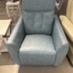 Power Swivel Glider Recliner w/Lumbar