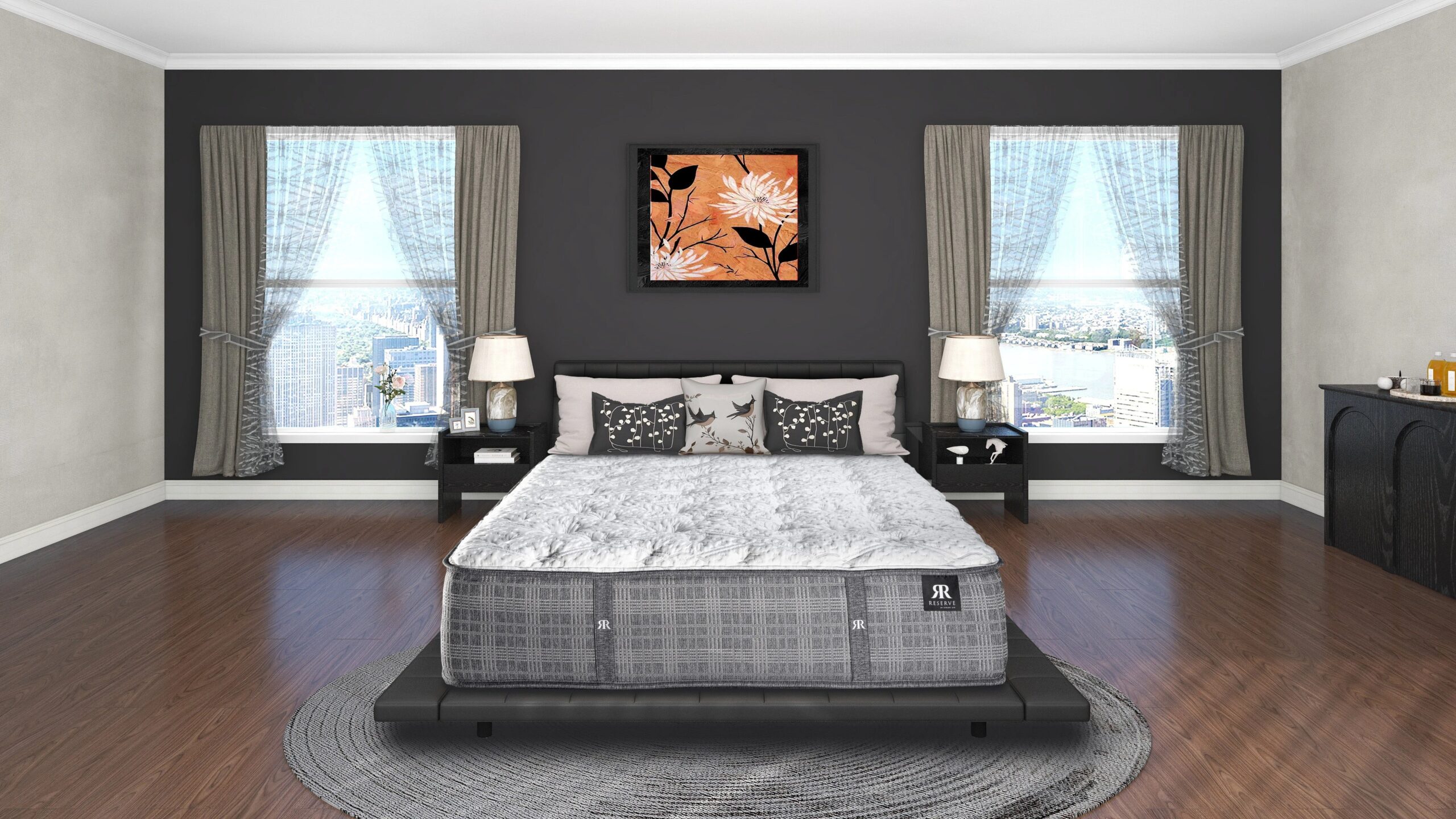 Reserve Royal Cushion Firm - - 60" W X 80" L